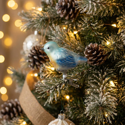 Baby Bluebird Ornament
