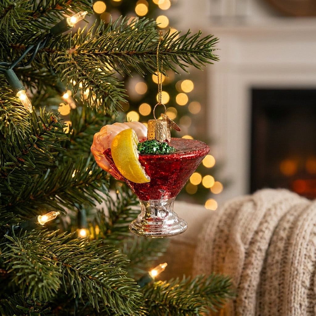 Shrimp Cocktail Ornament