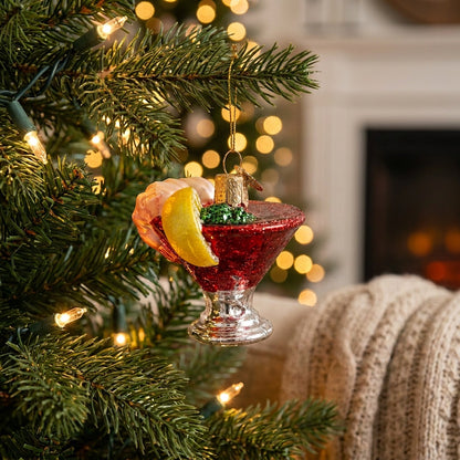 Shrimp Cocktail Ornament