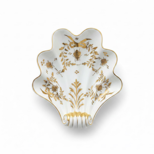 Vintage Porcelain Shell Dish