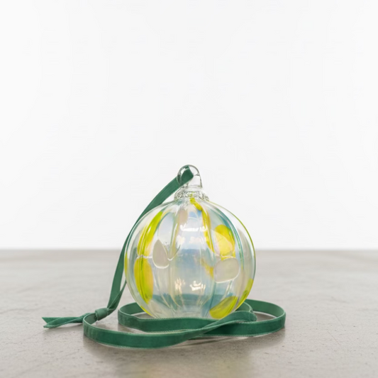 Buttercup Glass Ornament