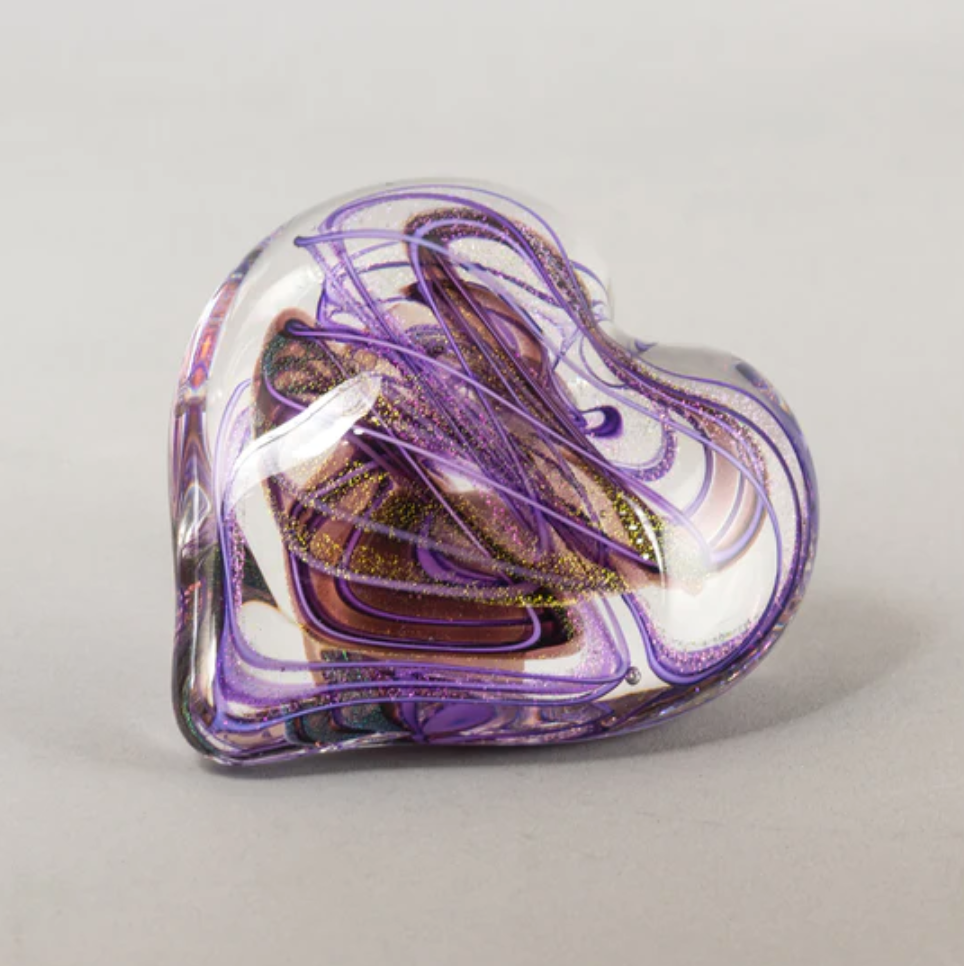 Heart of Fire Paperweight