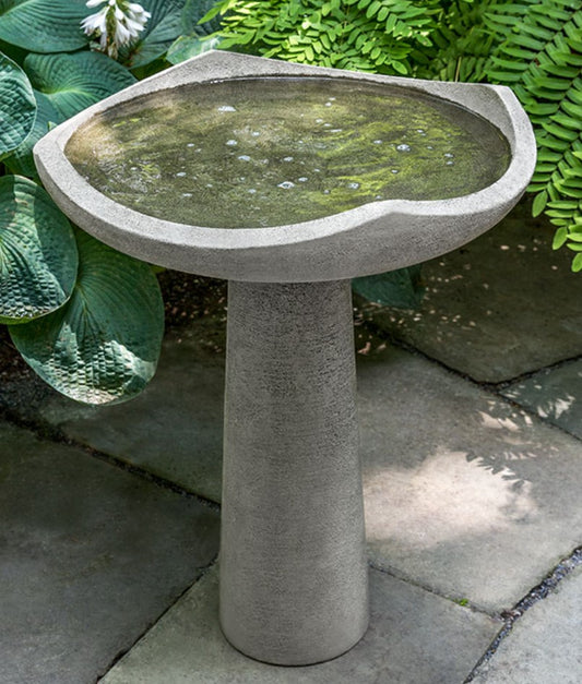 Campania Birdbath Medium Oslo Birdbath Greystone