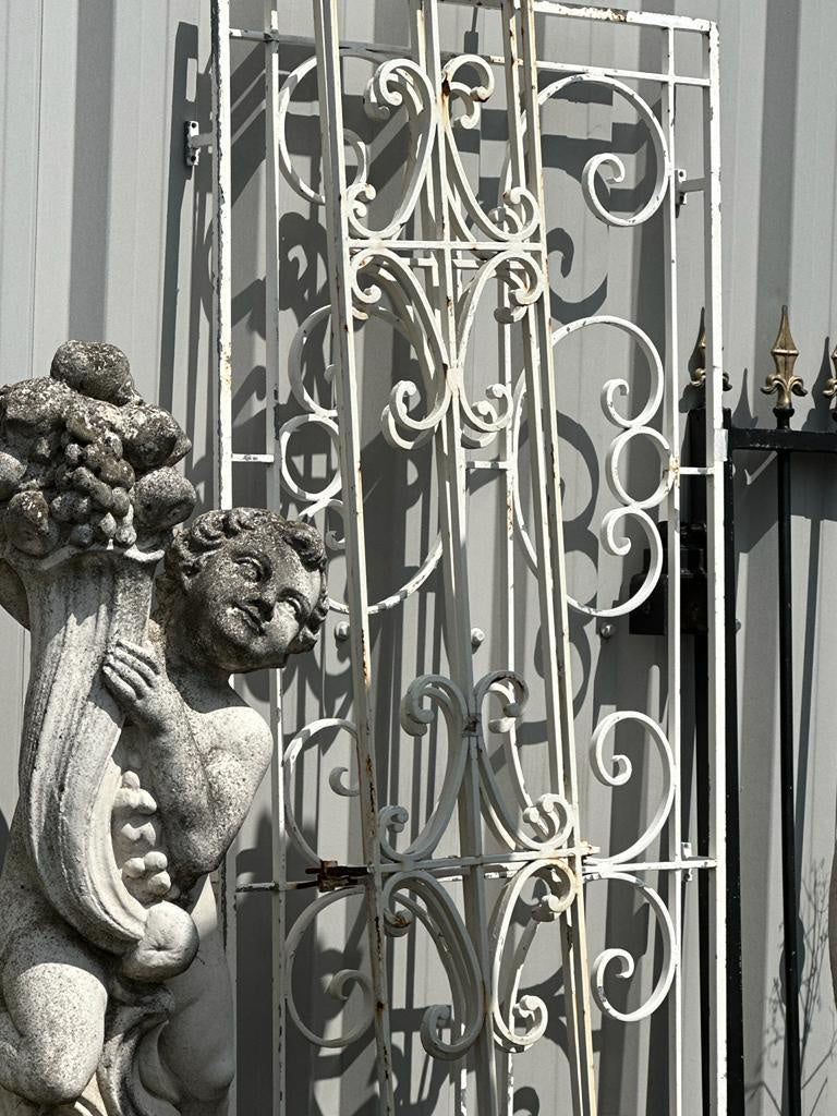 3 Panel French Iron Garden Trellis