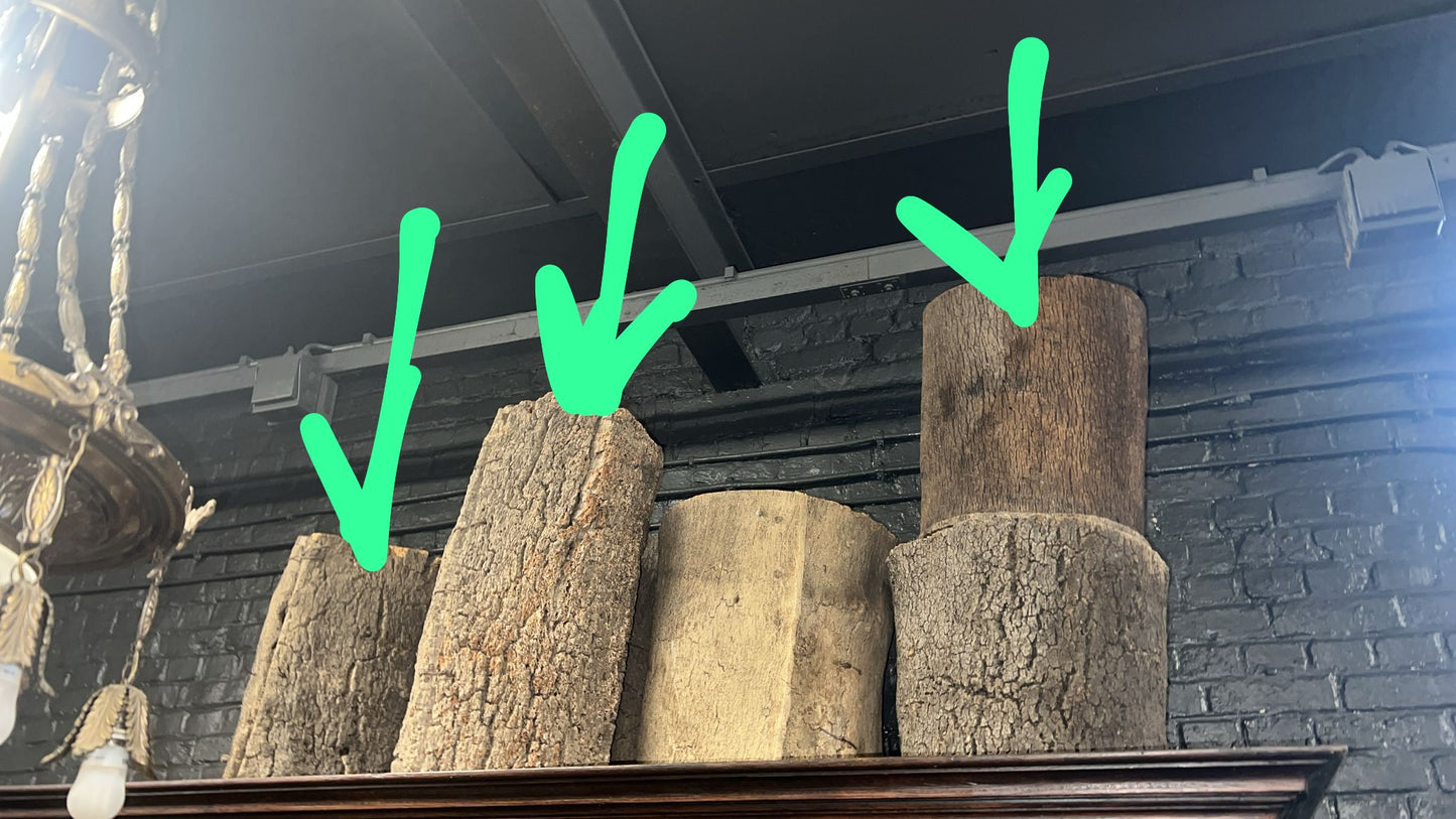 Vintage Faux Bois Planter Collection