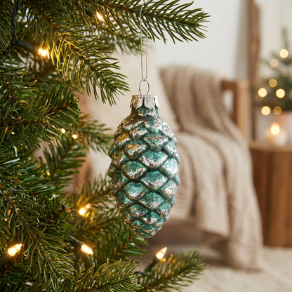 Hand-Painted Pinecone Ornament