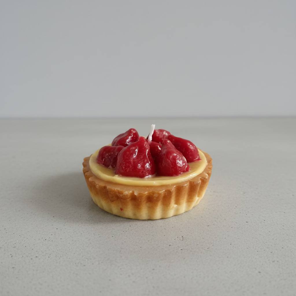 Elizabeth Stuart Candle Tarte Aux Fraises Strawberry Tart Candle