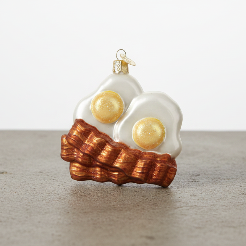 Bacon & Eggs Ornament