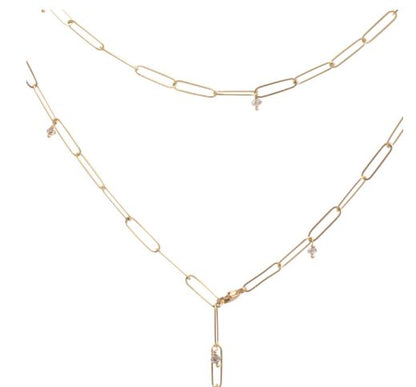 18k Gold Popsicle Necklaces