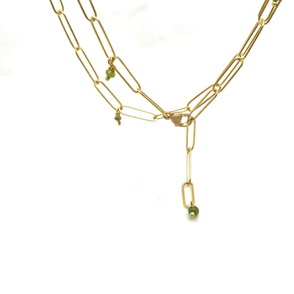 18k Gold Popsicle Necklaces