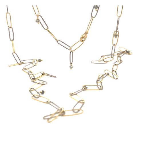 18k Gold Popsicle Necklaces