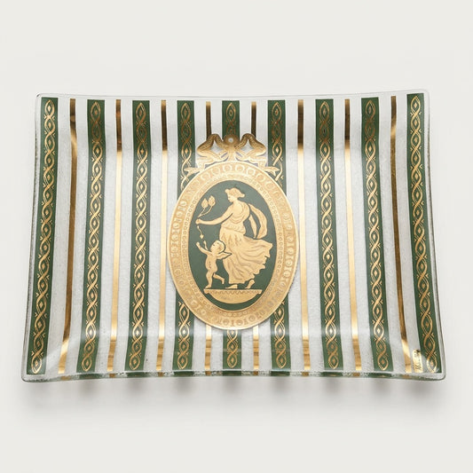 Vintage Striped Cora Tray