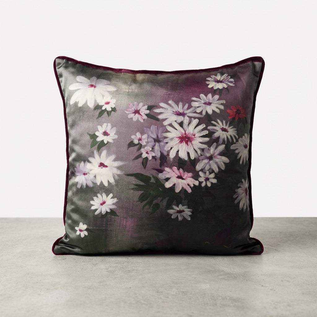 Silk Print Pillow