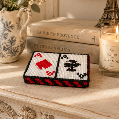 Vintage Needlepoint Card Holders