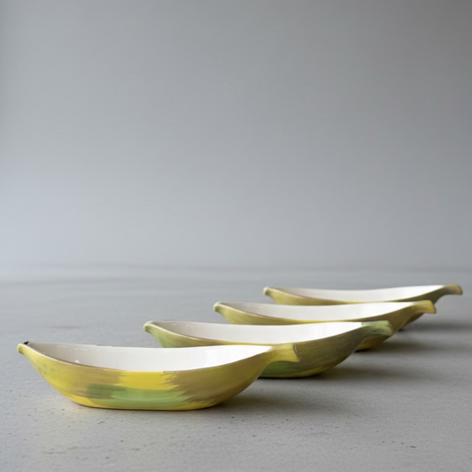 Vintage Ceramic Banana Split Bowls