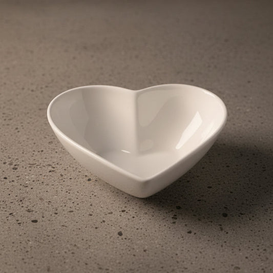 La Porcellana Bianca Dinnerware Cupid Heart Bowls white porcelain
