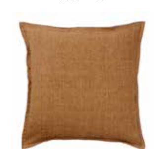 Solid Linen Double Flange Pillows