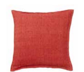 Solid Linen Double Flange Pillows