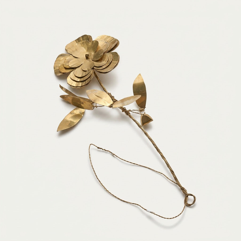 Brass Flower Ornament