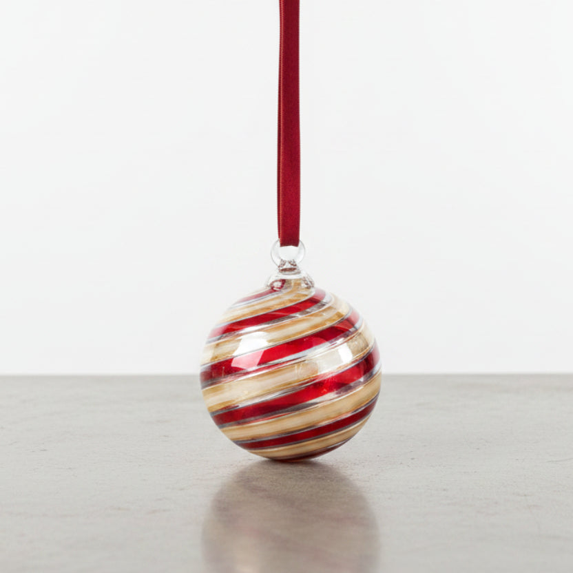 Cinnamon Glass Ornament
