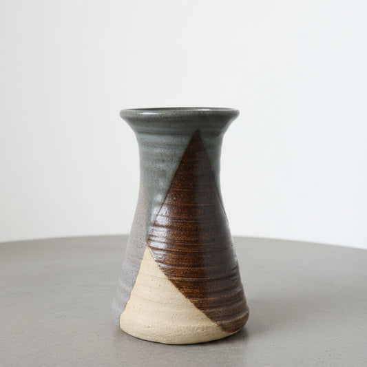 Vintage Lavender Cylindrical Vase