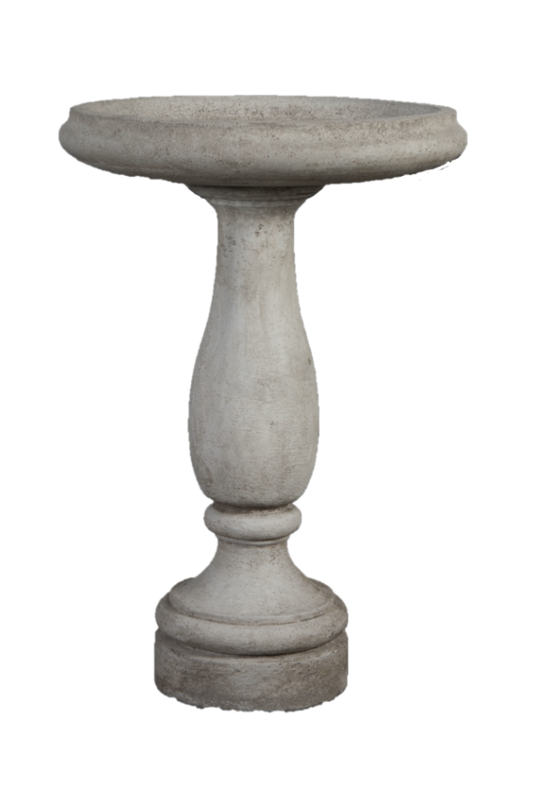 Elegant Earth Garden Accessory Classical Bird Bath French Wax