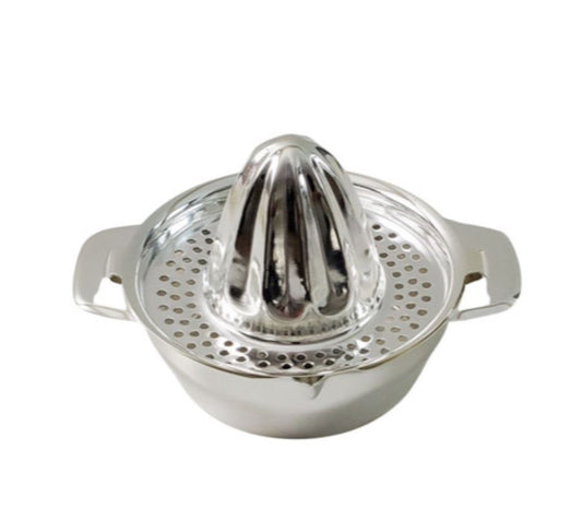 Silver Plate Citrus Strainer