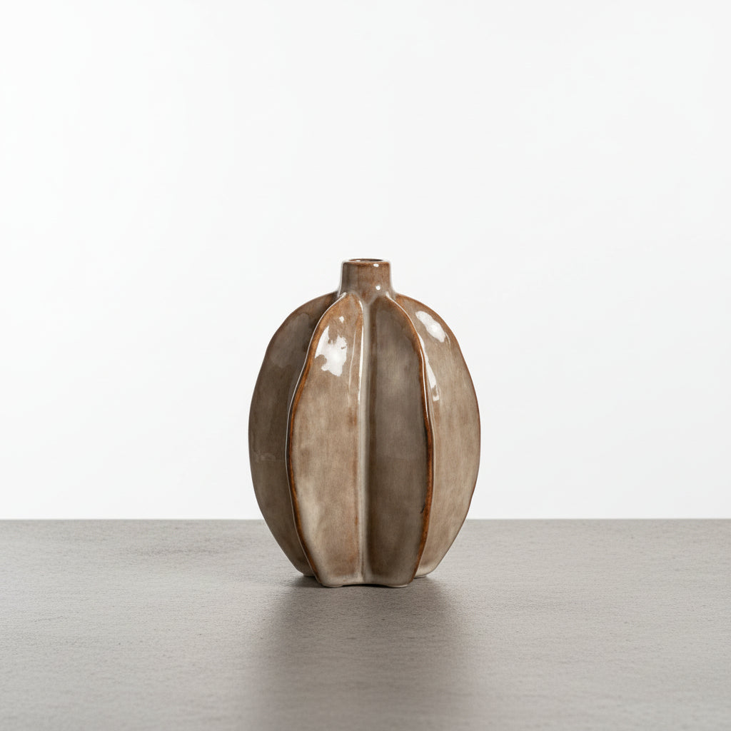 Decorative Ceramic Pod Vase