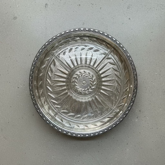 Vintage Silver Plate Serving Platter