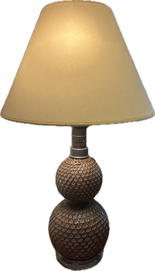 Antique French Seltzer Bottle Lamp