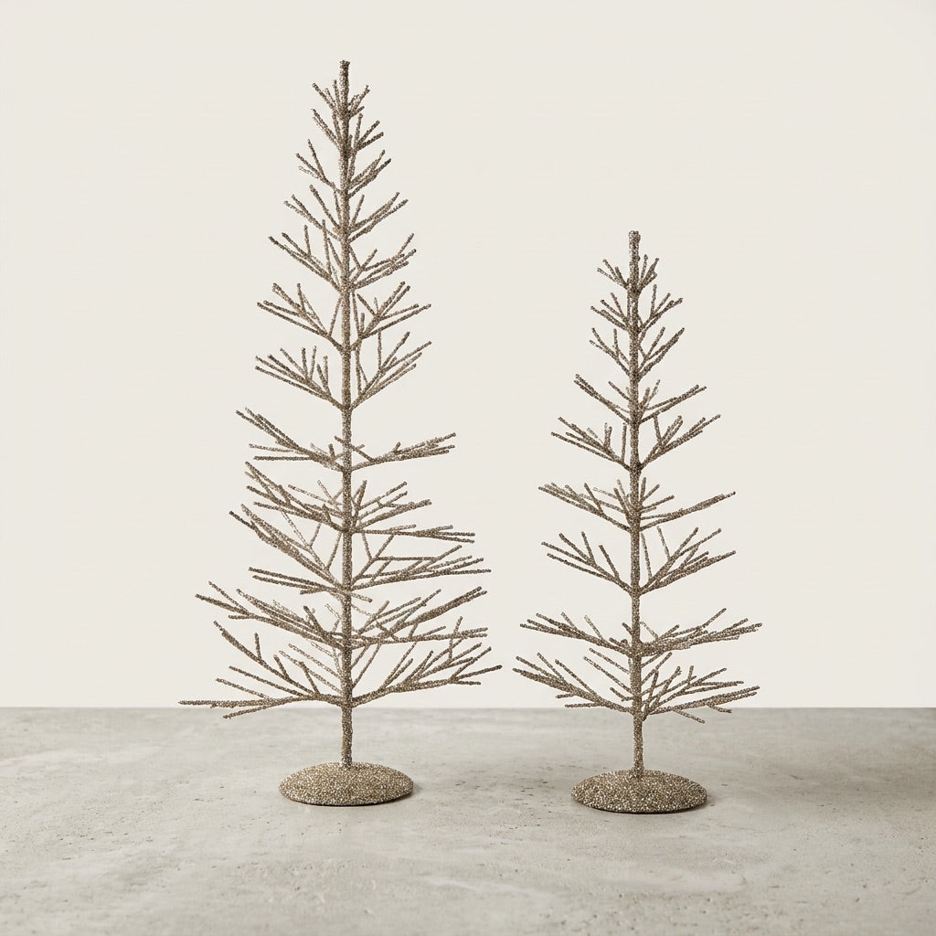 Metal Glitter Tree