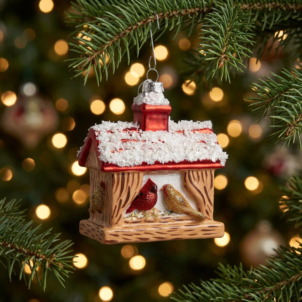 Fly Through Bird Feeder Ornament