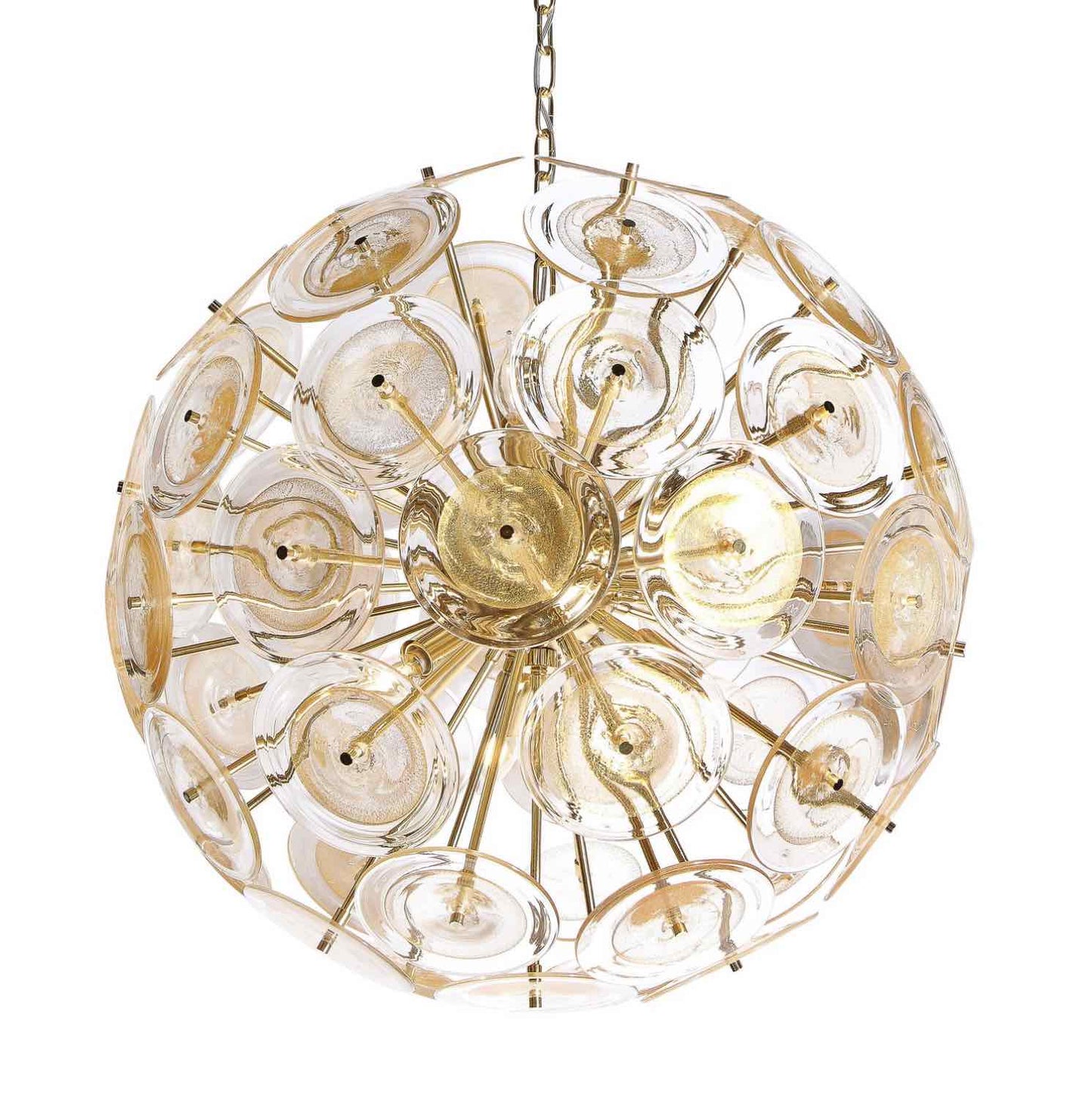 Sputnik Murano Glass Chandelier