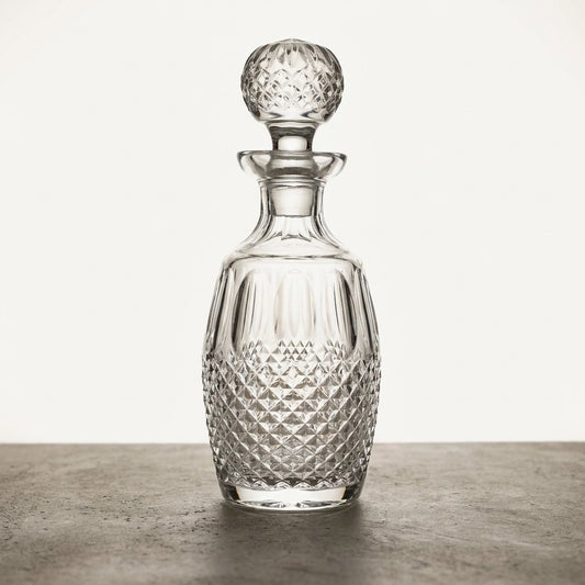 Tall Vintage Crystal Decanter