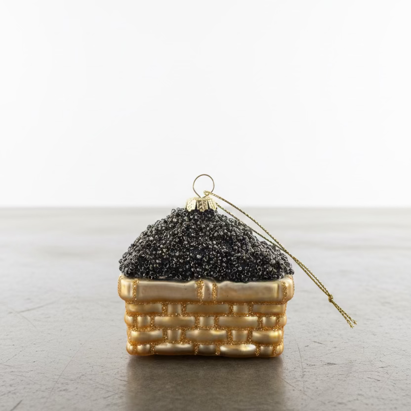 Blackberry Basket Ornament