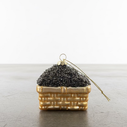 Blackberry Basket Ornament