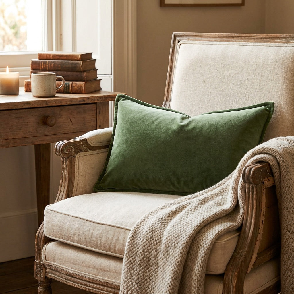 Royal Velvet Avocat Pillow