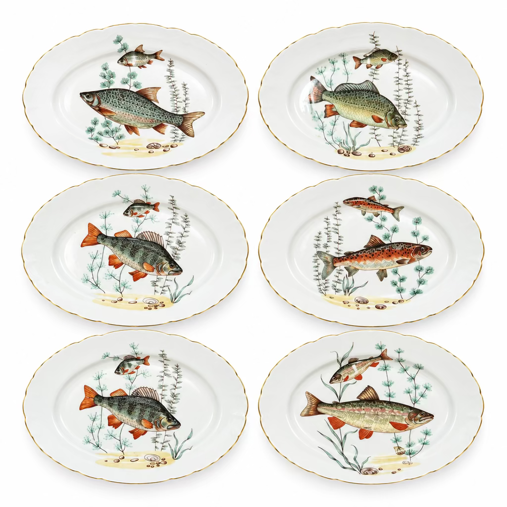 Porcelain Polish Fish Plates