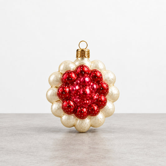 Strawberry Bundt Cake Ornament