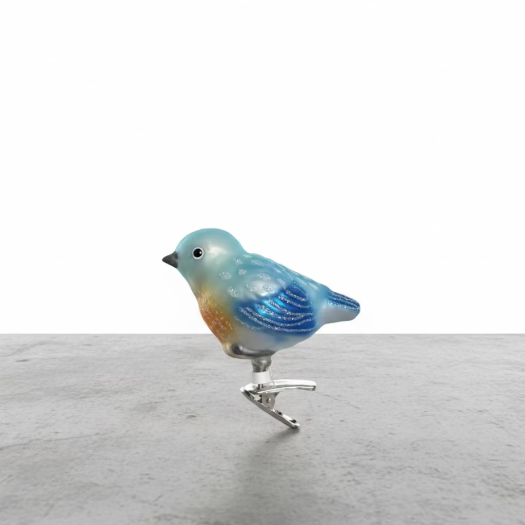 Baby Bluebird Ornament