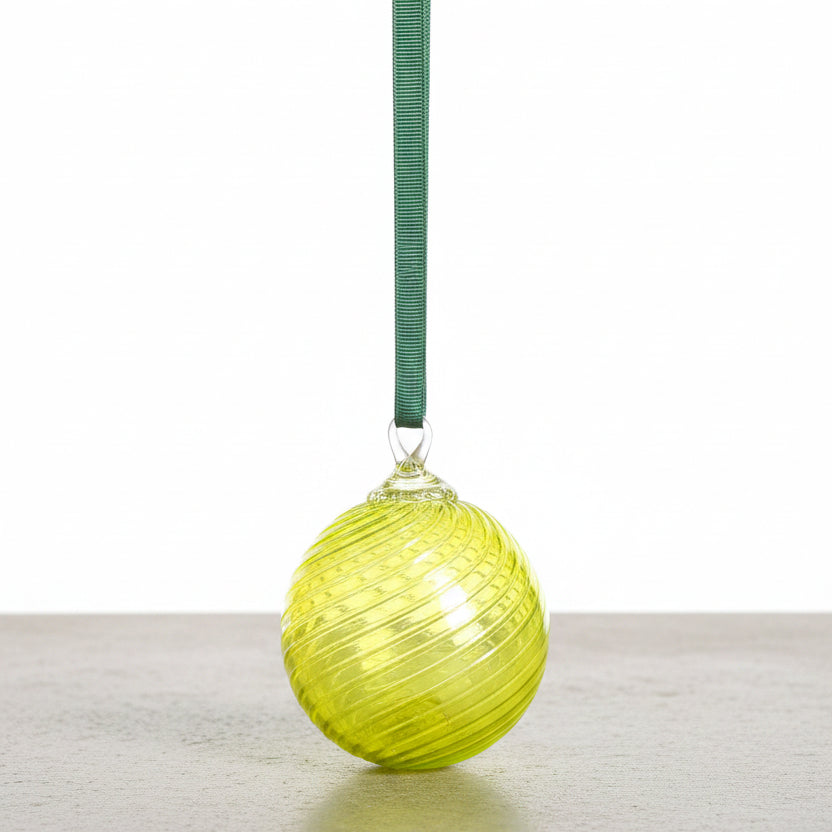 Goldfinch Glass Ornament