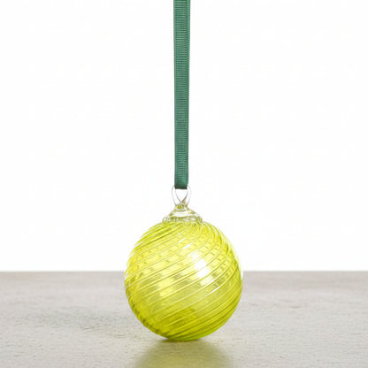 Goldfinch Glass Ornament