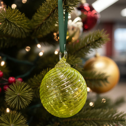Goldfinch Glass Ornament