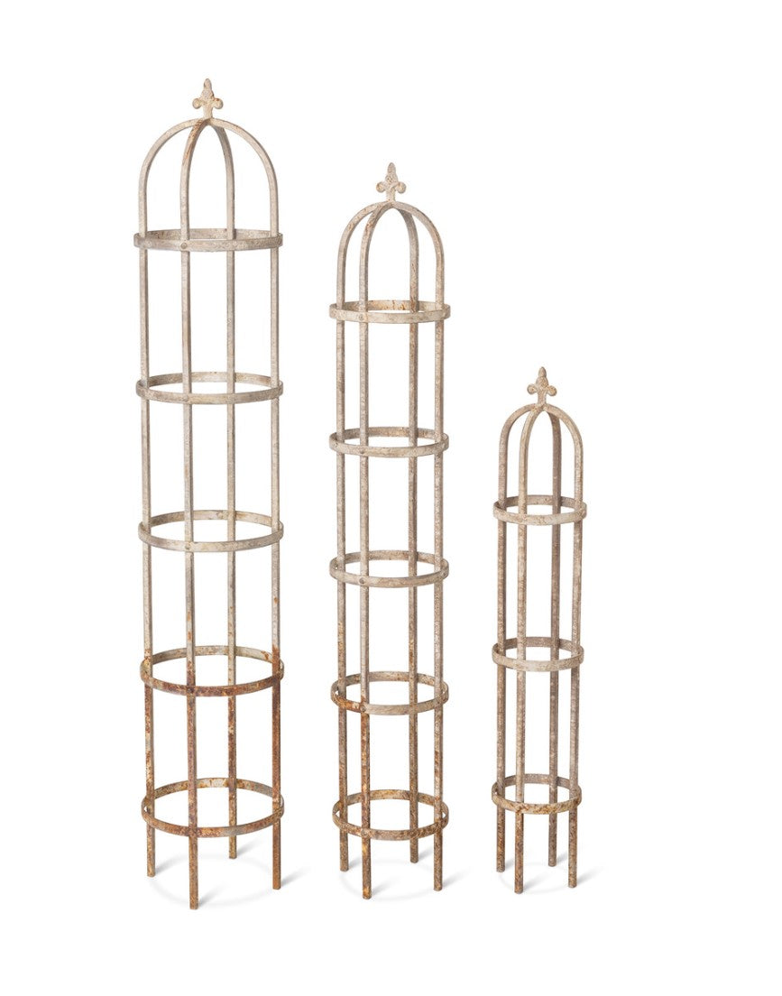 Rustic Garden Obelisk