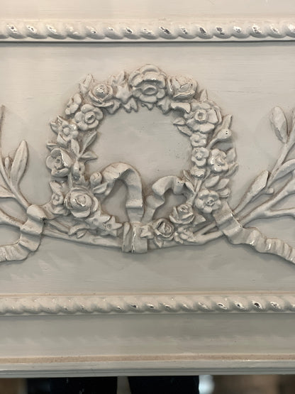 Antique Louis XVI Style Painted Trumeau