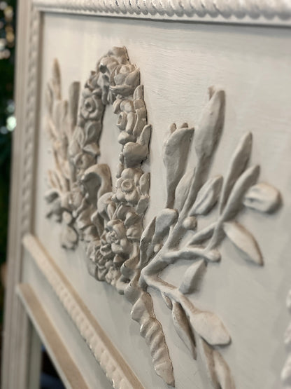 Antique Louis XVI Style Painted Trumeau