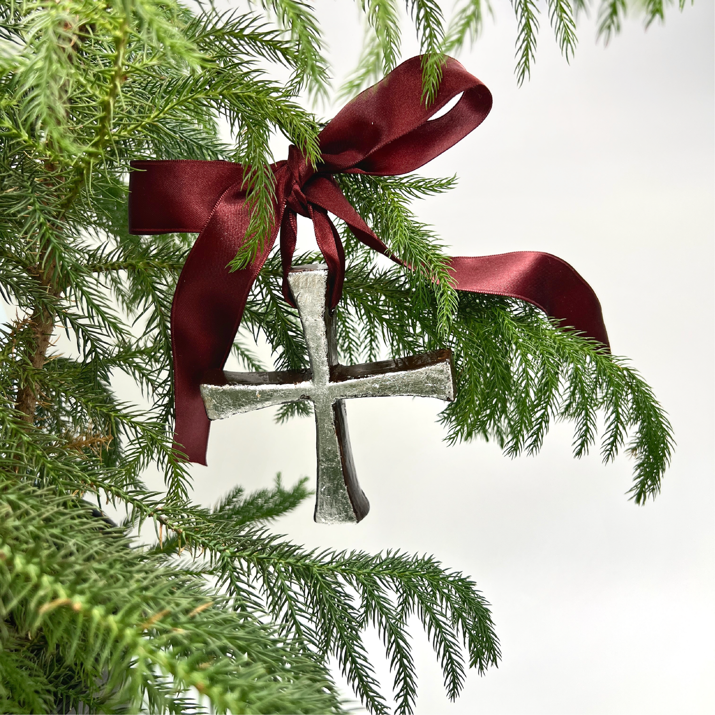 Barbara Biel Cross Ornament