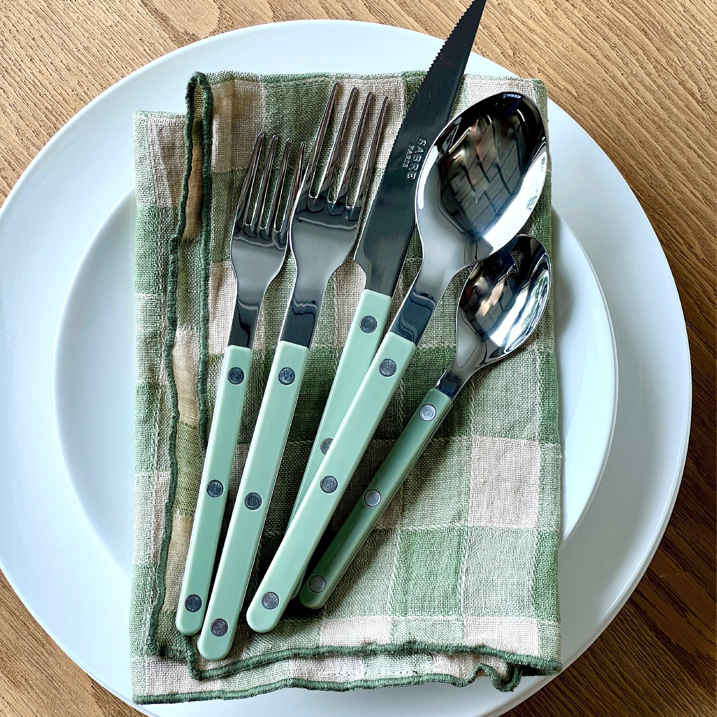 Bistrot Solid 5 Piece Flatware Sets