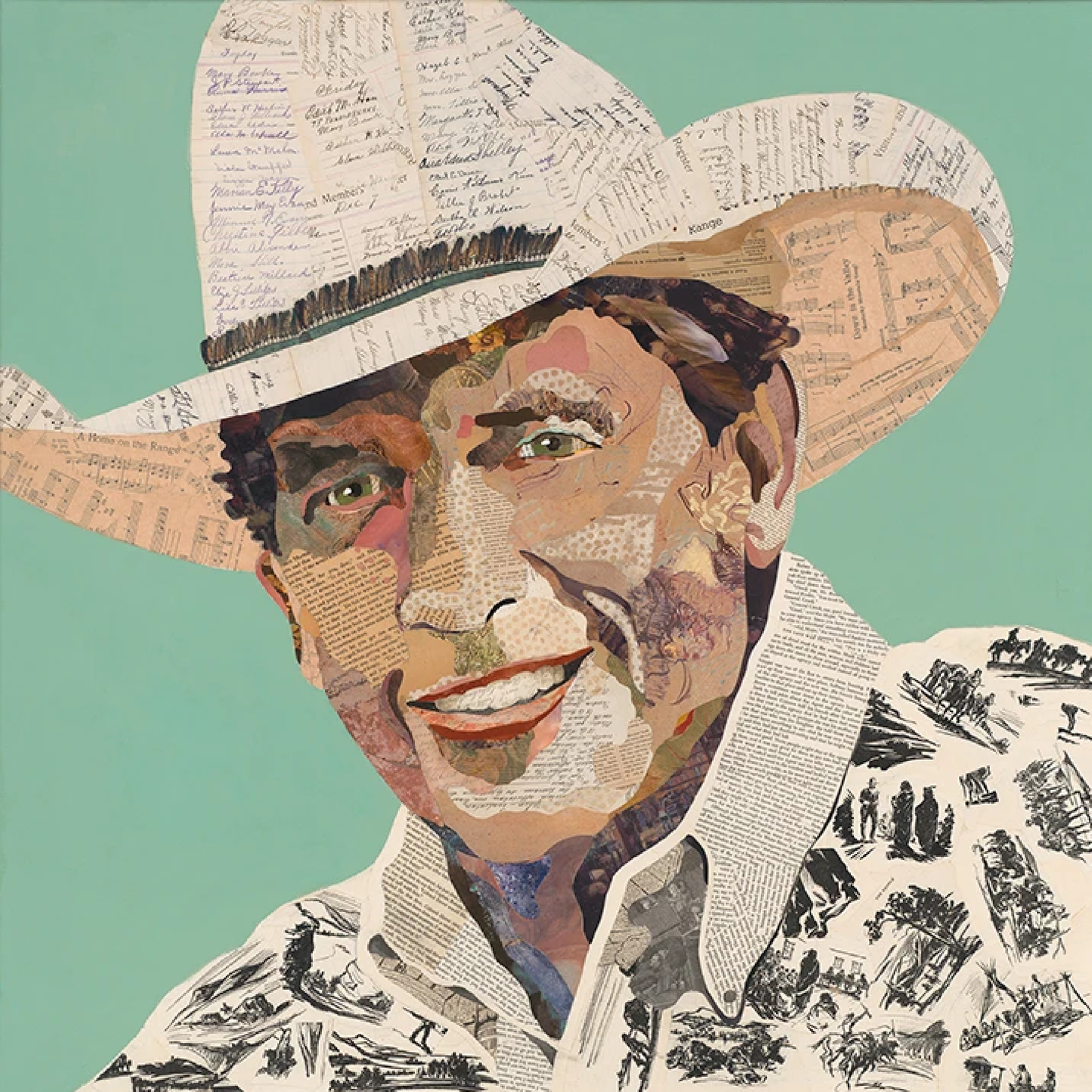 'George' by Brenda Bogart, Archival Print