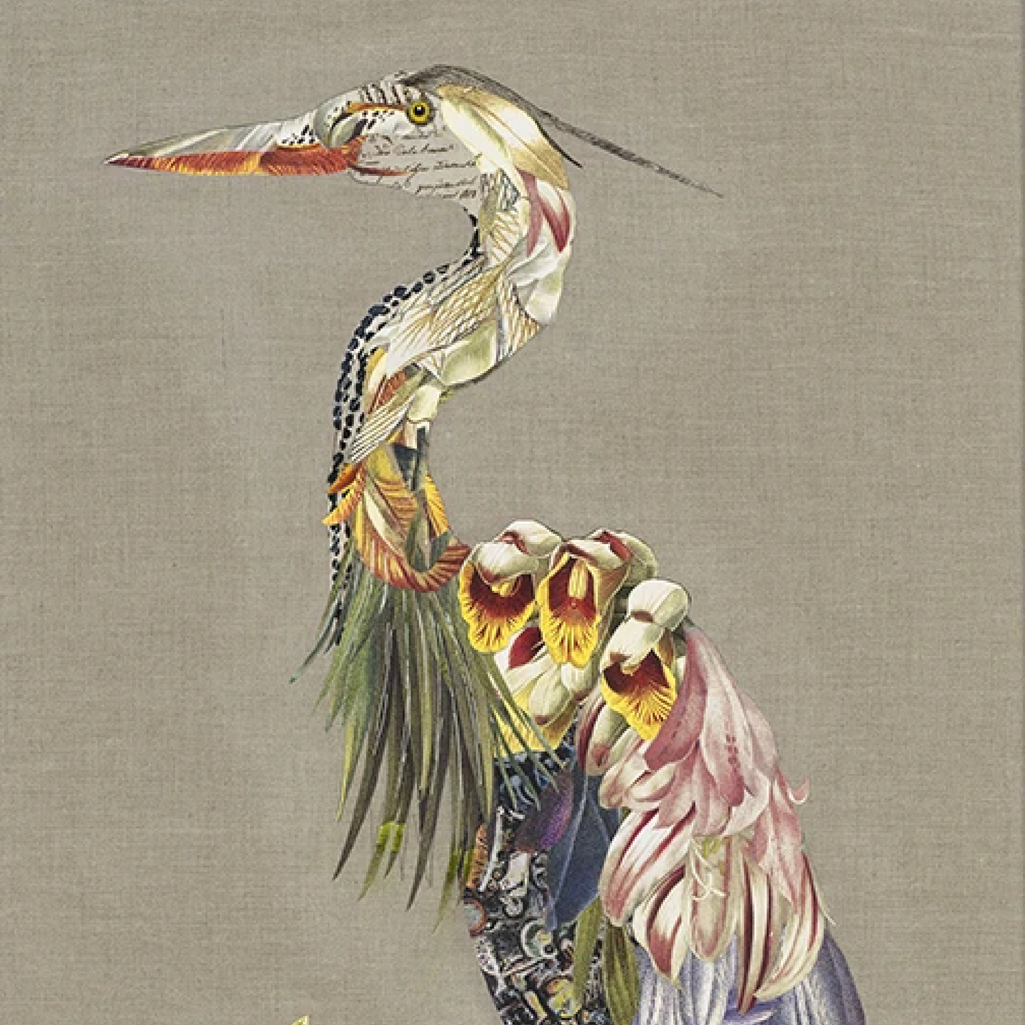 Heron #1 by Brenda Bogart, Archival Print